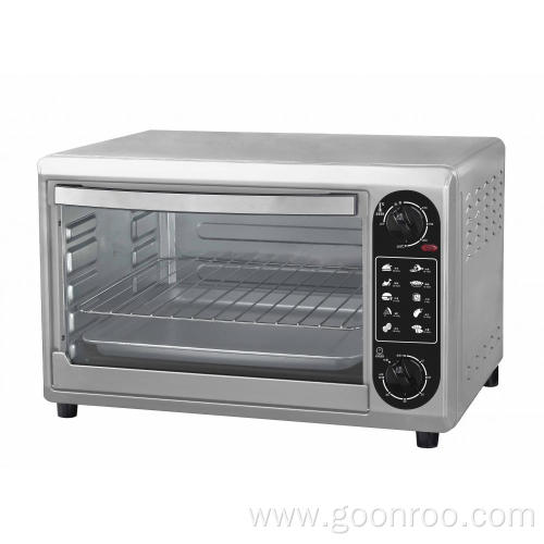 38L 2 knobs toaster oven